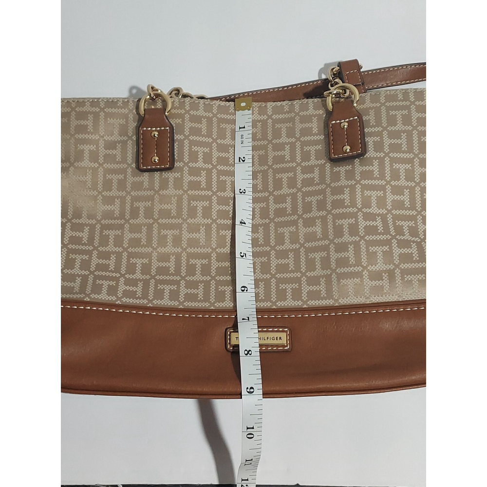 Tommy Hilfiger Womens Purse Tote Shoulder Bag Shopper Handbag Monogram Logo - Picture 5 of 7